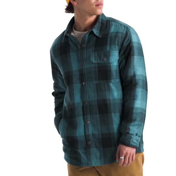 The North Face Campshire Jacket Shirt Full Snap Fleece Mens Size 3XL NWT $120 - Picture 1 of 16